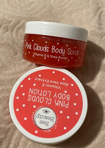 Bee Beauty Pink Clouds Vücut Bakım Seti - Görsel 3