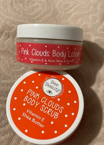 Bee Beauty Pink Clouds Vücut Bakım Seti - Görsel 4