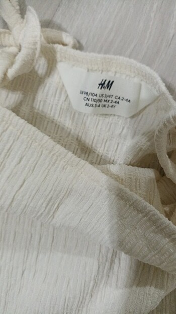 H&M T-shirt ve elbise 