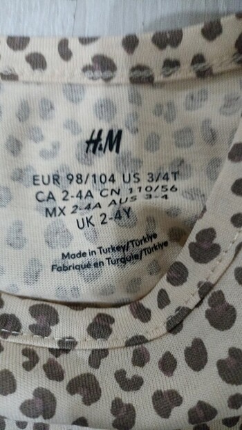 24-36 Ay Beden T-shirt ve elbise 