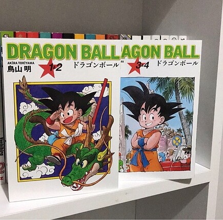 Dragon Ball 1&2 3&4 Türkçe Manga