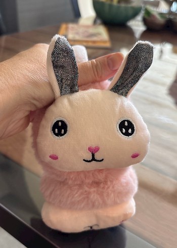 Pembe Tavşan Kürklü Kulaklık - Görsel 7