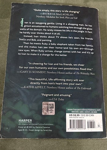 The One and Only Ivan - Katherine Applegate - Görsel 7