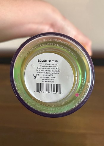 Starbucks Renkli Çiçek Desenli L Bardak - Görsel 4