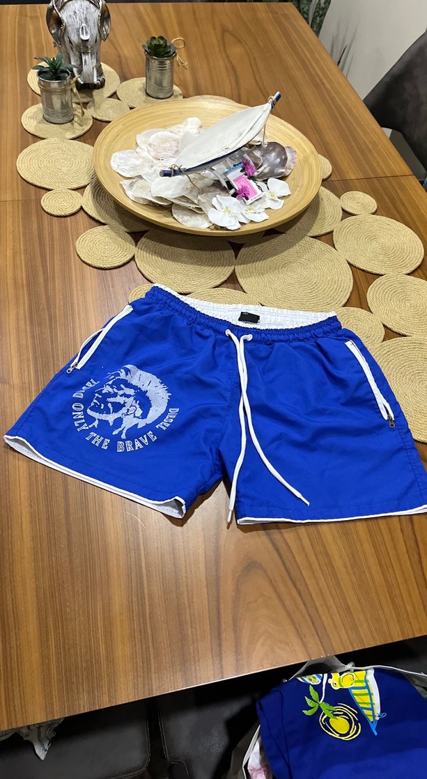 Diesel Baskılı Rahat Kesim Erkek Mayo - Görsel 2