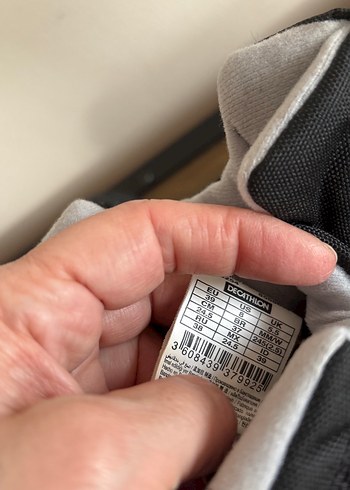 Erkek Çocuk Siyah Cırt Cırtlı Decathlon Bot - Görsel 4