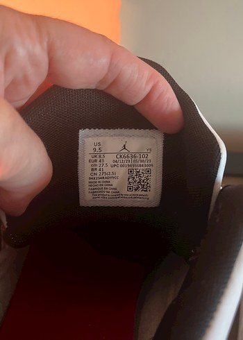 Orijinal Nike Jordan Bağcıklı Spor Erkek Botu - Görsel 6