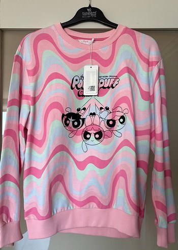 Penti Renkli, Uzun Kollu, Poweroff Sweatshirt - Görsel 2