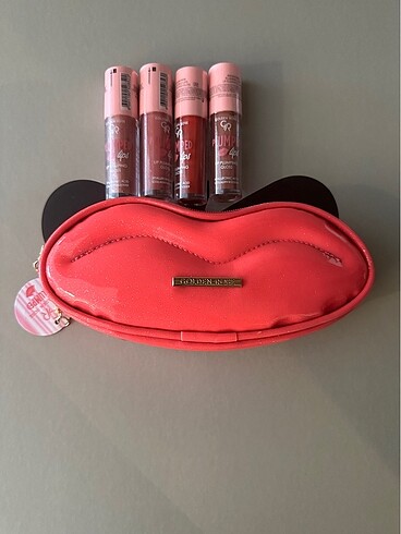 Golden rose plumped lips 4lü set