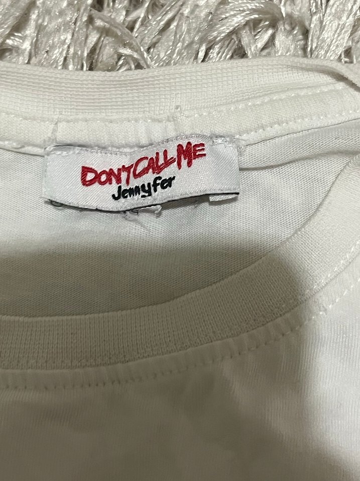 korseli beyaz Tişört - Görsel 2