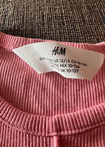 Kız Çocuk Pembe Kısa Kollu crop - Görsel 2