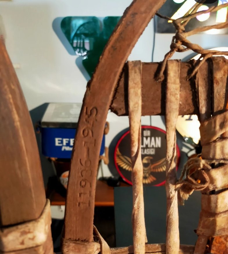 Antika USA Tarih damgalı Hedik - Görsel 3