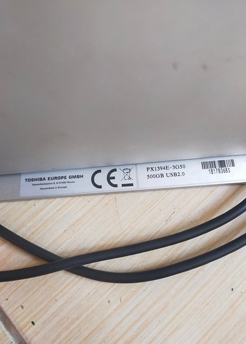 toshiba Taşınabilir Harici Sabit Disk 500 gb - Görsel 3