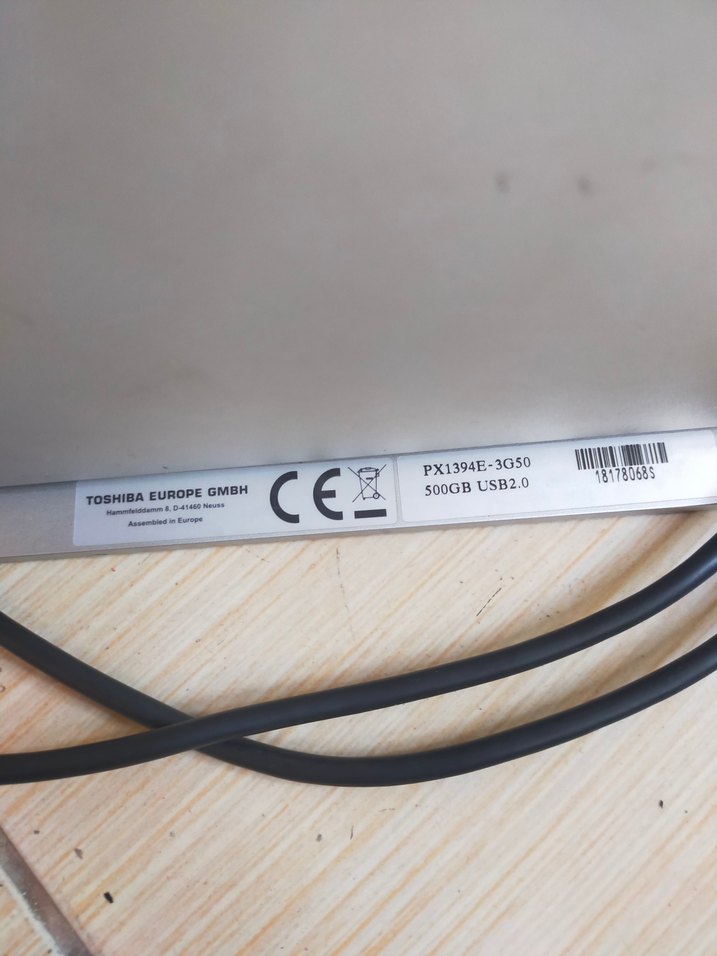 toshiba Taşınabilir Harici Sabit Disk 500 gb - Görsel 3