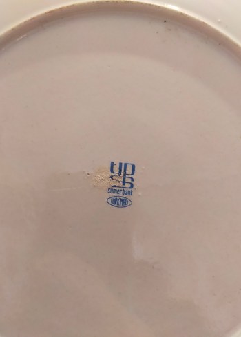 Kahverengi Baskılı Geyik Desenli Tabak - Görsel 4