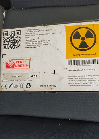 Sarı Alara RGD Taşınabilir Ölçüm Cihazı - Görsel 6