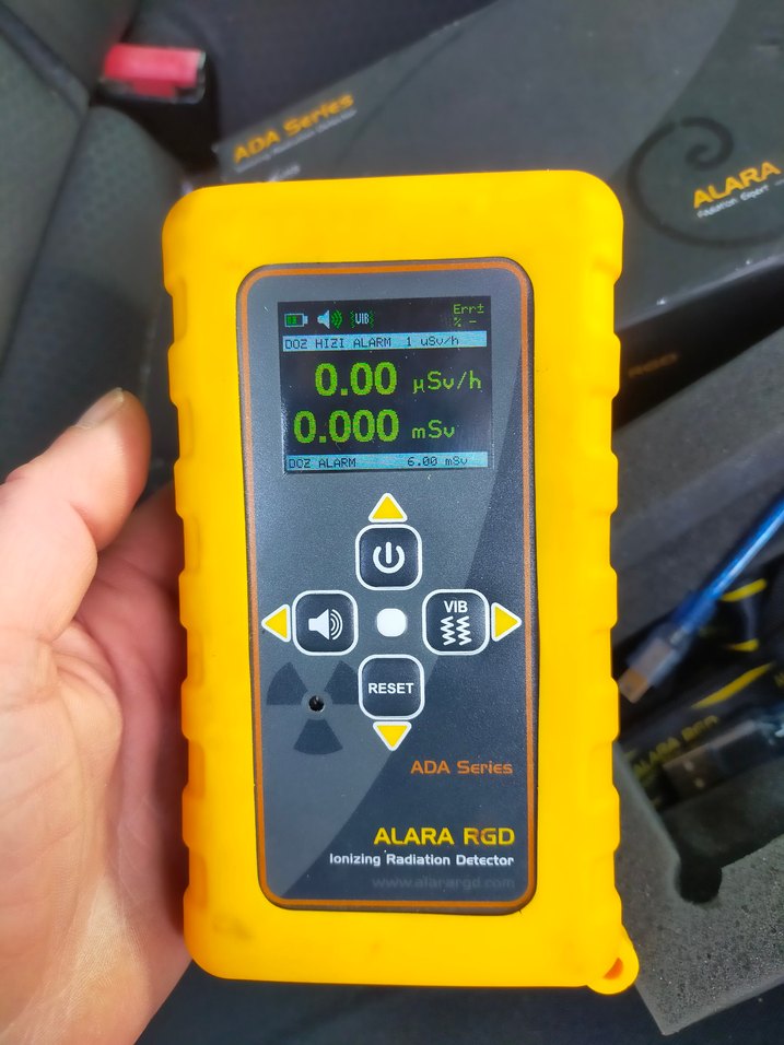 Sarı Alara RGD Taşınabilir Ölçüm Cihazı - Görsel 3