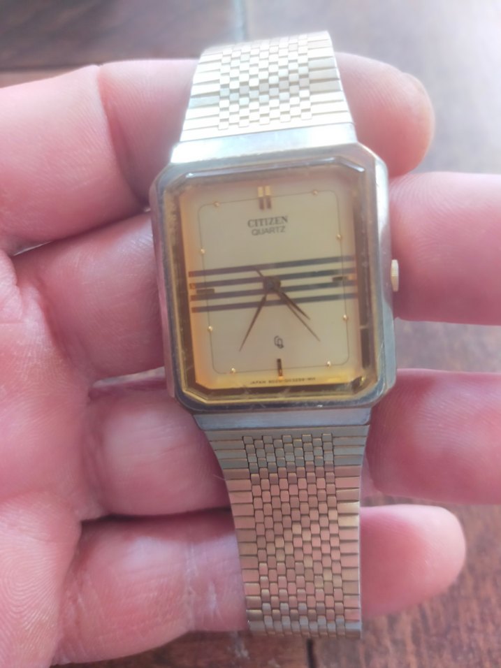 citizen Altın Renk Vintage Erkek Saat - Görsel 2