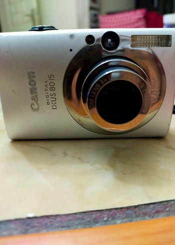 Canon IXUS 80 IS Dijital Kamera Gri - Görsel 2