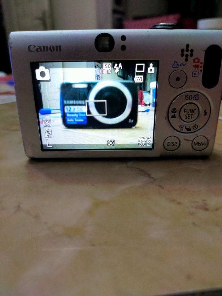 Canon IXUS 80 IS Dijital Kamera Gri - Görsel 3