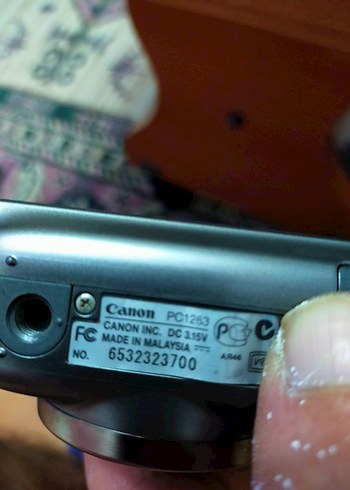 Canon PowerShot A590 Dijital Fotoğraf Makinesi Gri - Görsel 6