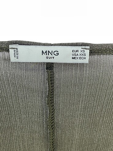 xs Beden yeşil Renk Mango Bluz %70 İndirimli.
