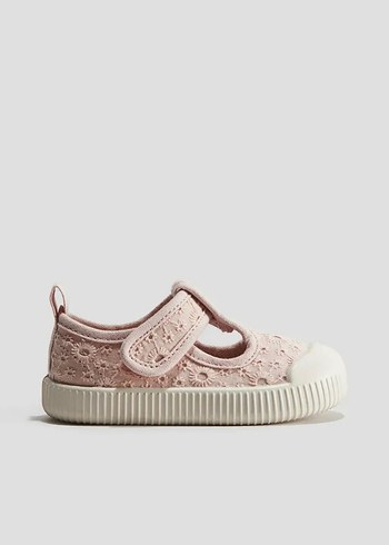 H&M Kız Bebek Pembe İlk Adım Ayakkabısı
