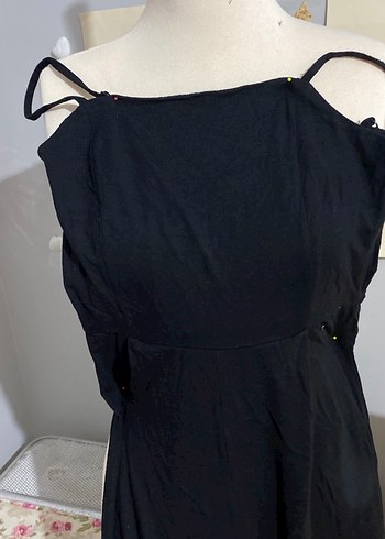 Siyah askılı tulum - Görsel 2