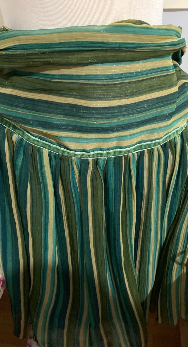 Bohem  Yeşil Etek - Görsel 3