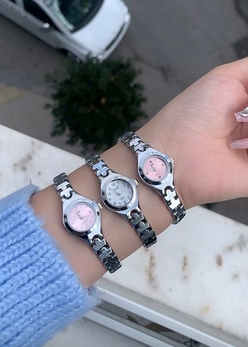 Pastel Pembe Kadran Kadın Kol Saati