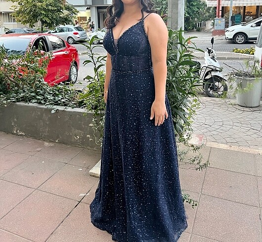 xl Beden Abiye gece elbisesi