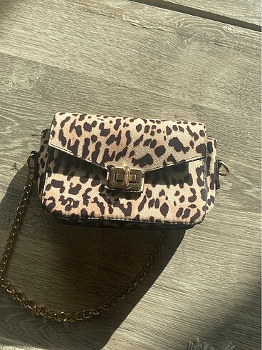 Koton Leopar çanta mini