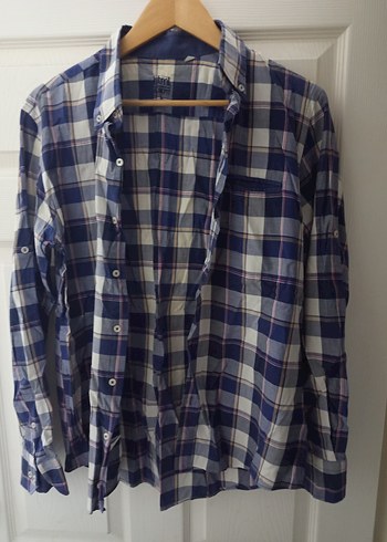 Düğmeli, Uzun Kollu Kadın Gömlek - Görsel 2