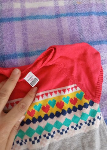 Nakışlı Pembe Bebek Kısa Tulum - Görsel 5