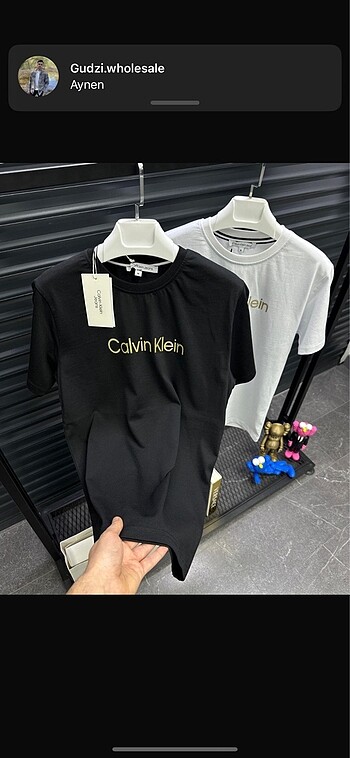 Erkek Calvin Tişört