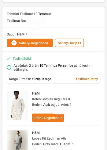 Gri Keten gömlek h&m - Görsel 7