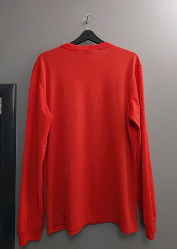 nike Uzun Kollu Kırmızı Erkek Spor Sweatshirt - Görsel 8