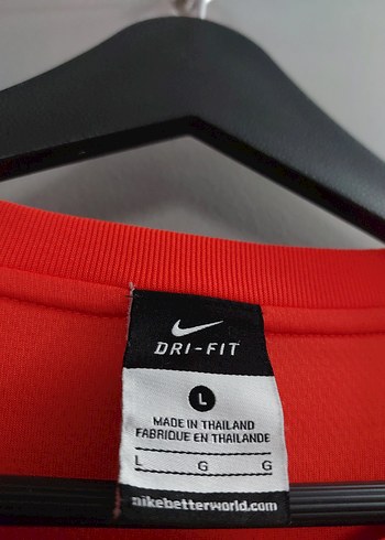 nike Uzun Kollu Kırmızı Erkek Spor Sweatshirt - Görsel 7