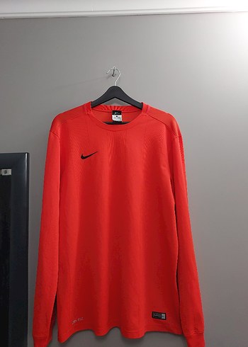 nike Uzun Kollu Kırmızı Erkek Spor Sweatshirt - Görsel 2