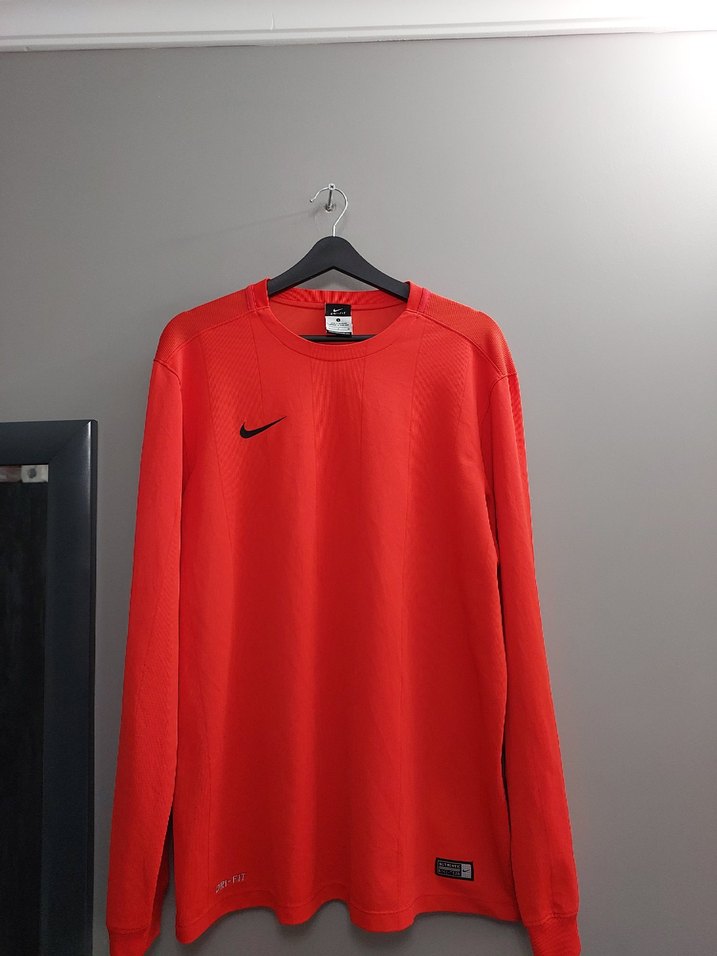 nike Uzun Kollu Kırmızı Erkek Spor Sweatshirt - Görsel 2