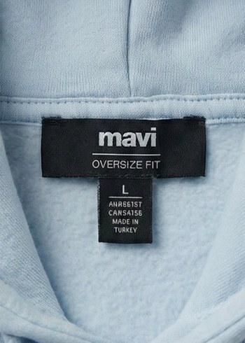 mavi jean erkek sweatshirt - Görsel 4