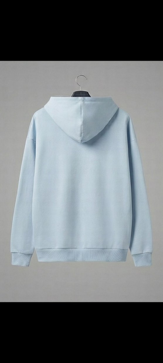 mavi jean erkek sweatshirt - Görsel 3