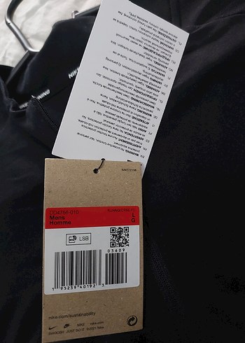 Nike Siyah Uzun Kollu fermuarlı half zip erkek sweat tişört - Görsel 5