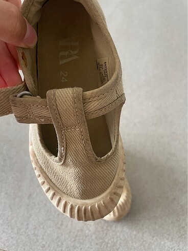 24 Beden camel Renk Zara kız cocuk ayakkabı