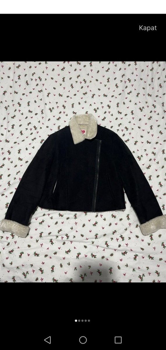 Kürk Detaylı Kadın Street Wear Ceket - Görsel 2