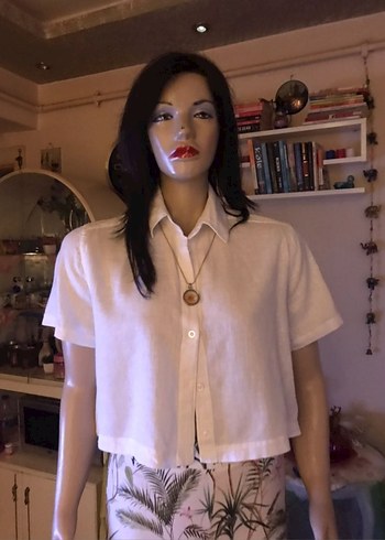 Bohem Midi Salaş Kadın gömlek - Görsel 2