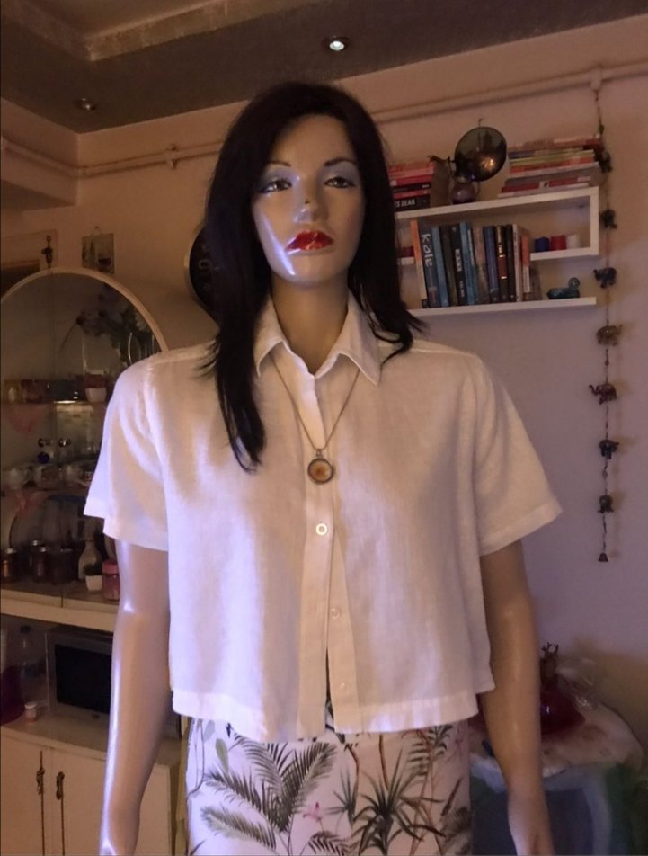 Bohem Midi Salaş  Kadın gömlek - Görsel 2