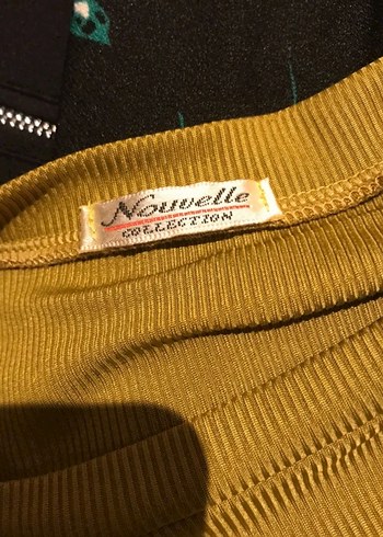 Kadın Haki Uzun Vücuda Oturan Elbise - Görsel 4