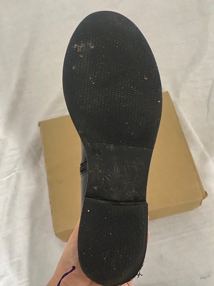 Kadın Siyah Deri Biker Botlar Tokalı - Görsel 3