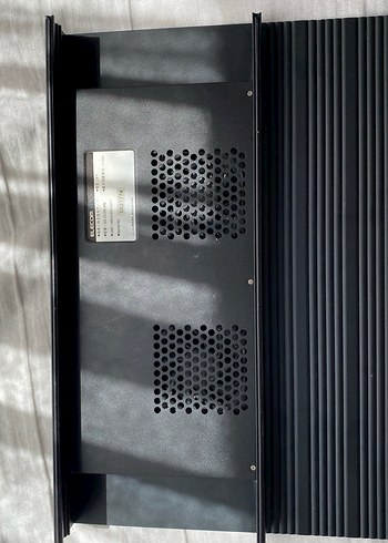 Siyah Metal Fan Paneli dizustu bilgisayar icin - Görsel 2